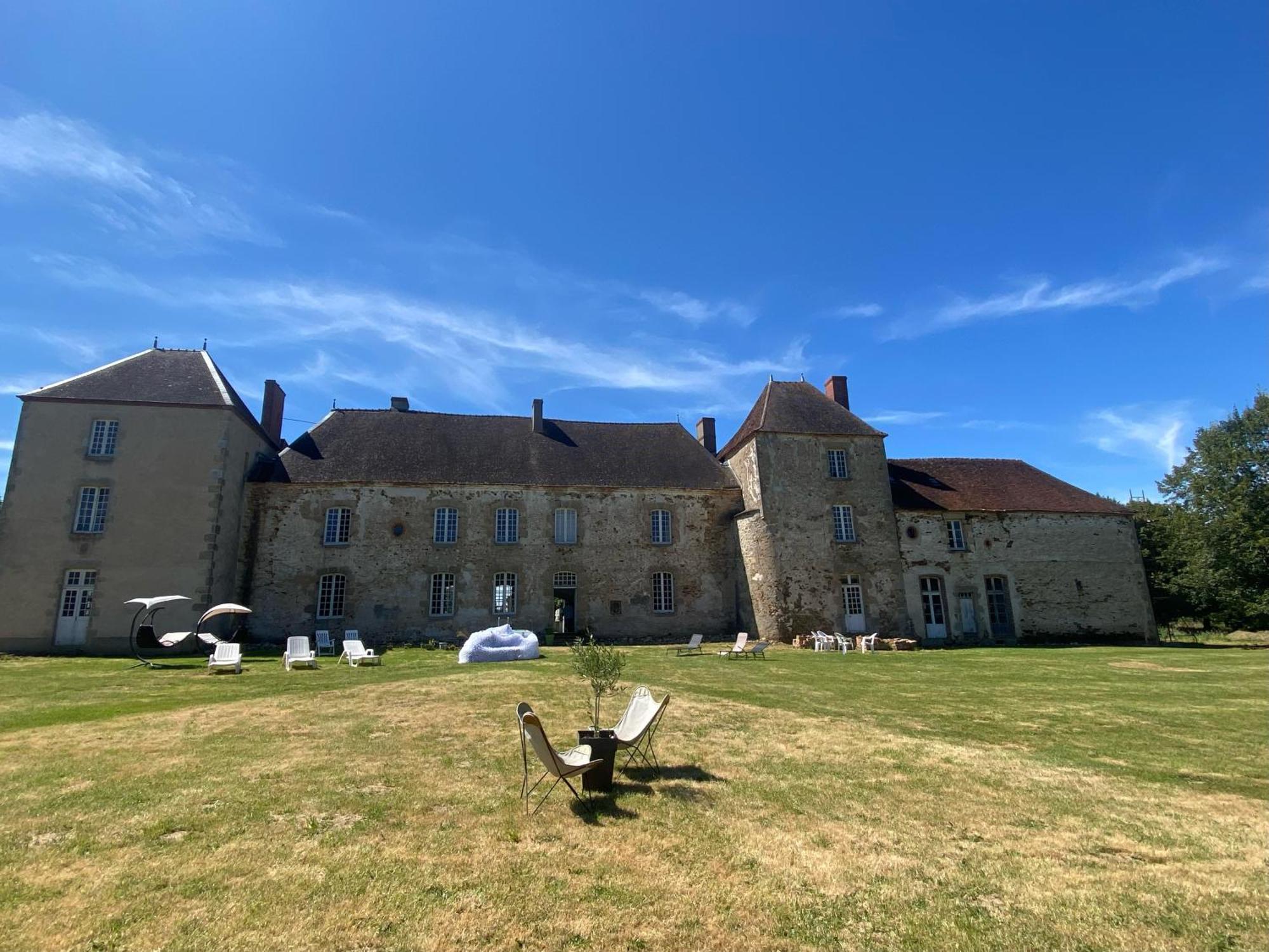 Chateau De Grandsagne Bonnat Exterior foto